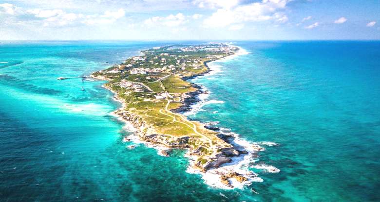 Círculos estranhos apareceram na ilha mexicana de Isla del Carmen