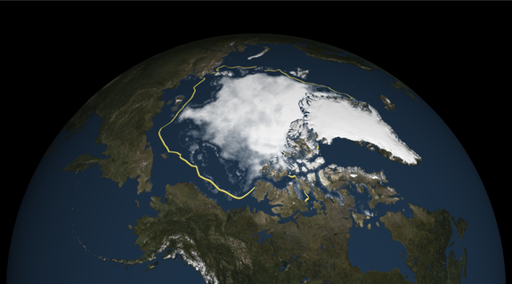 A temperatura no Ártico está aumentando a um ritmo alarmante