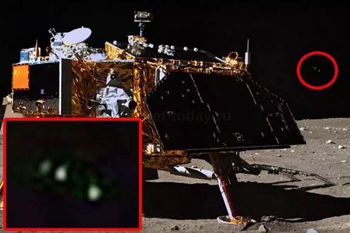 Agora o veículo lunar chinês