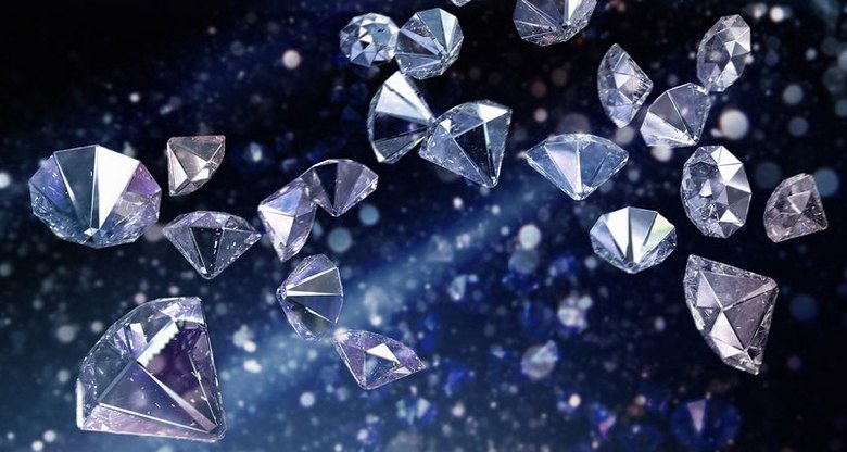 Os cientistas descobriram vários quatrilhões de toneladas de diamantes no subsolo