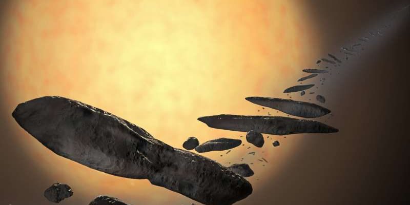 Os cientistas resolveram o mistério da 'sonda alienígena' Oumuamua 