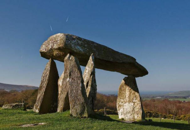 Dolmen galês Pentre Yifan