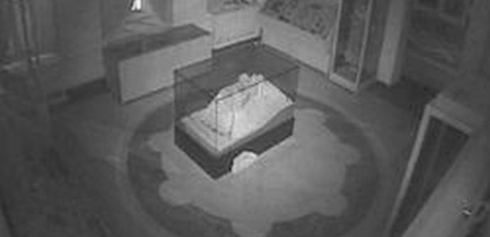 No museu Daugavpilssky conseguiu fotografar um fantasma