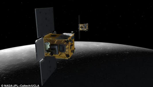 Sondas gêmeas estudaram as anomalias do campo gravitacional da lua