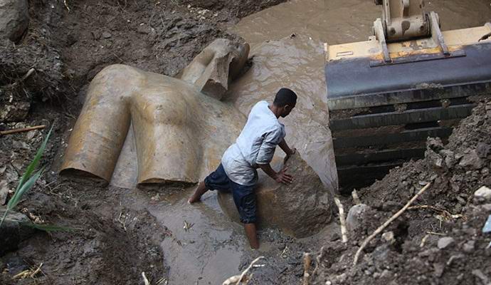 No Cairo, fez uma descoberta arqueológica incrível