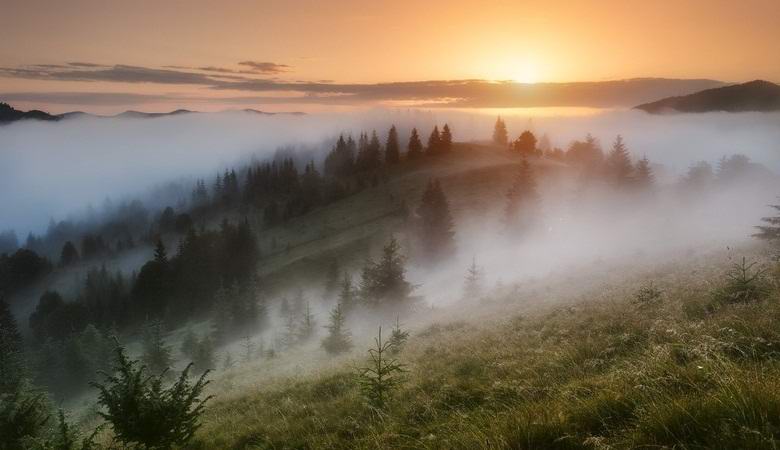 Nos Cárpatos fotografaram o famoso fantasma quebrado