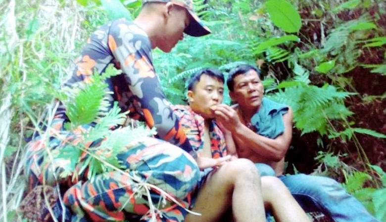Na Malásia, eles encontraram um homem desaparecido que foi levado para as montanhas