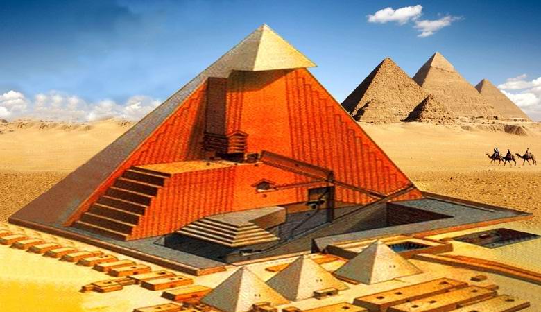 Na pirâmide de Quéops descobriu um vazio misterioso