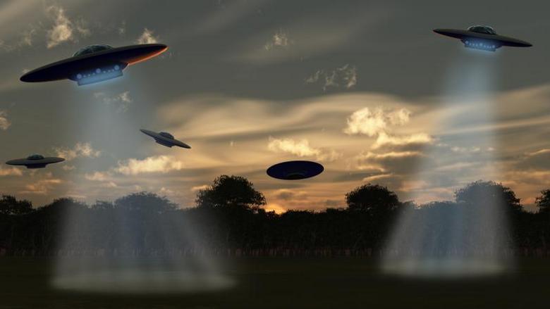 Live UFO novamente na televisão - esta não é a primeira vez nos Estados Unidos