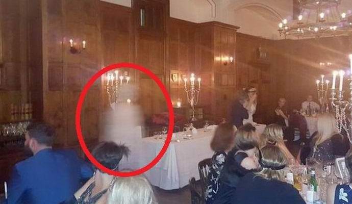 O hotel galês fotografou um fantasma