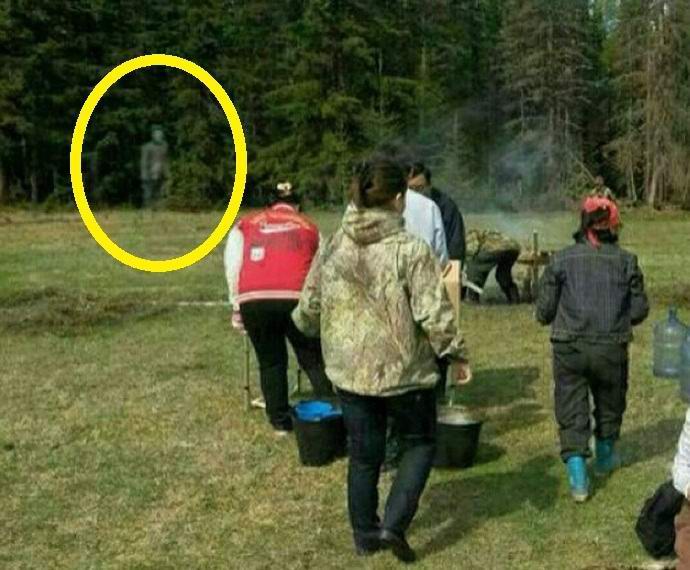 Um fantasma foi fotografado na floresta Yakut