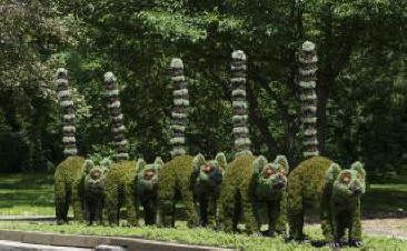 Exposição de Escultura Verde no Canadá