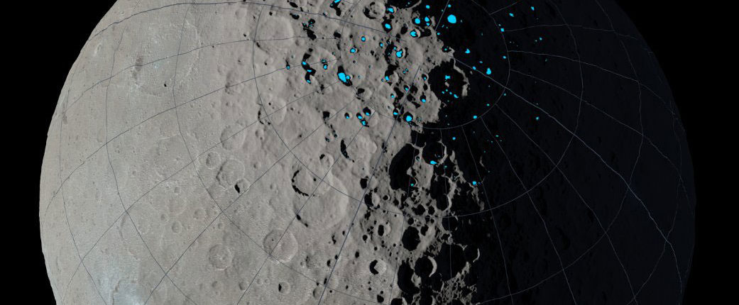 Água, água por toda parte!  - Novos dados sobre o planeta anão Ceres 