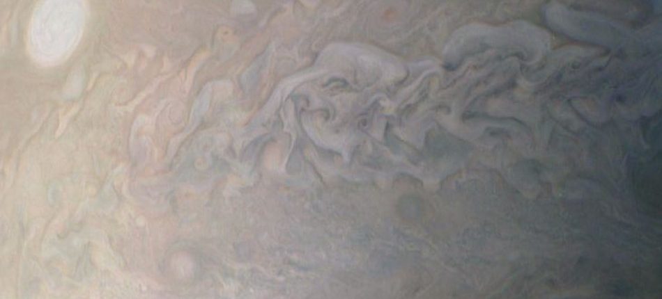 Oito tempestades de Júpiter - novas imagens exclusivas da sonda Juno 