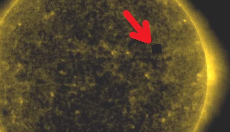 Um gigante foi visto novamente perto do sol