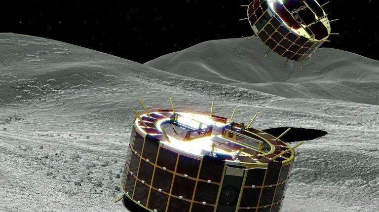 Robôs japoneses começam a explorar o asteróide Ryugu 