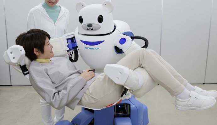 Robô de urso japonês vai cuidar de idosos e deficientes