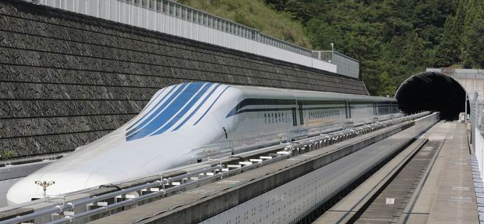 Trem japonês de alta velocidade bate recorde mundial