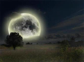 Luzes estranhas na lua gravadas