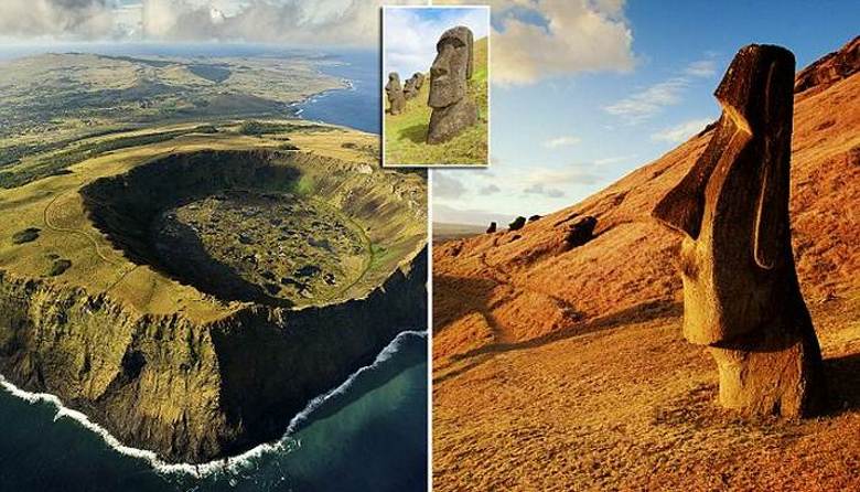 Estátuas famosas da ilha de Páscoa podem morrer