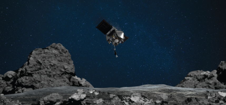 A sonda da NASA coletou muita poeira de asteroides e agora está perdendo-a 